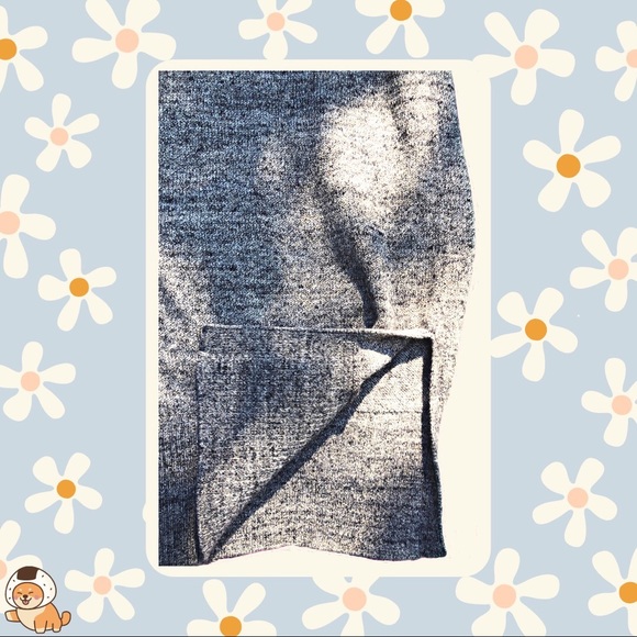 Gap Marled Grey Snap Turtle Neck Sweater - Picture 7 of 9